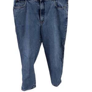 Cabalas Fleece Lined Insulated Jeans Thermal Work Warm Hunting Pants - Sz 44x33